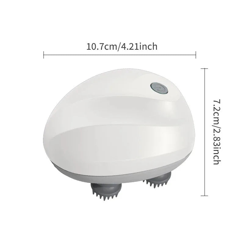 Rechargeable Scalp & Body Massager – Deep Tissue Relief