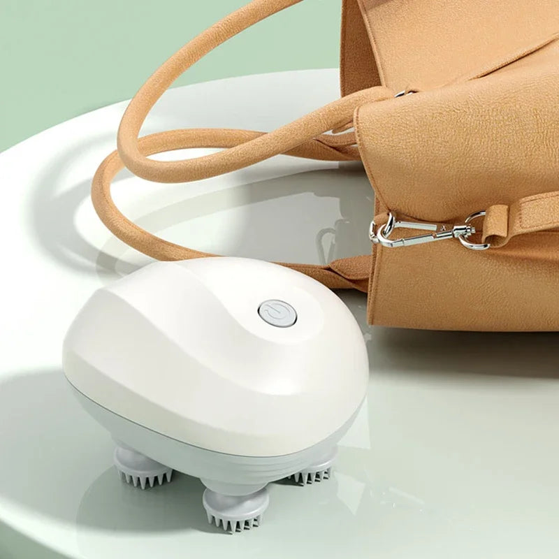 Rechargeable Scalp & Body Massager – Deep Tissue Relief