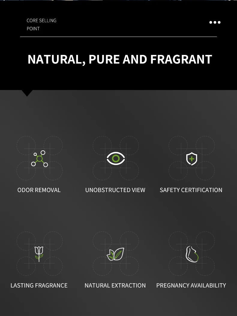 ong-Lasting Car Air Freshener – Fragrance for Automotive Interior