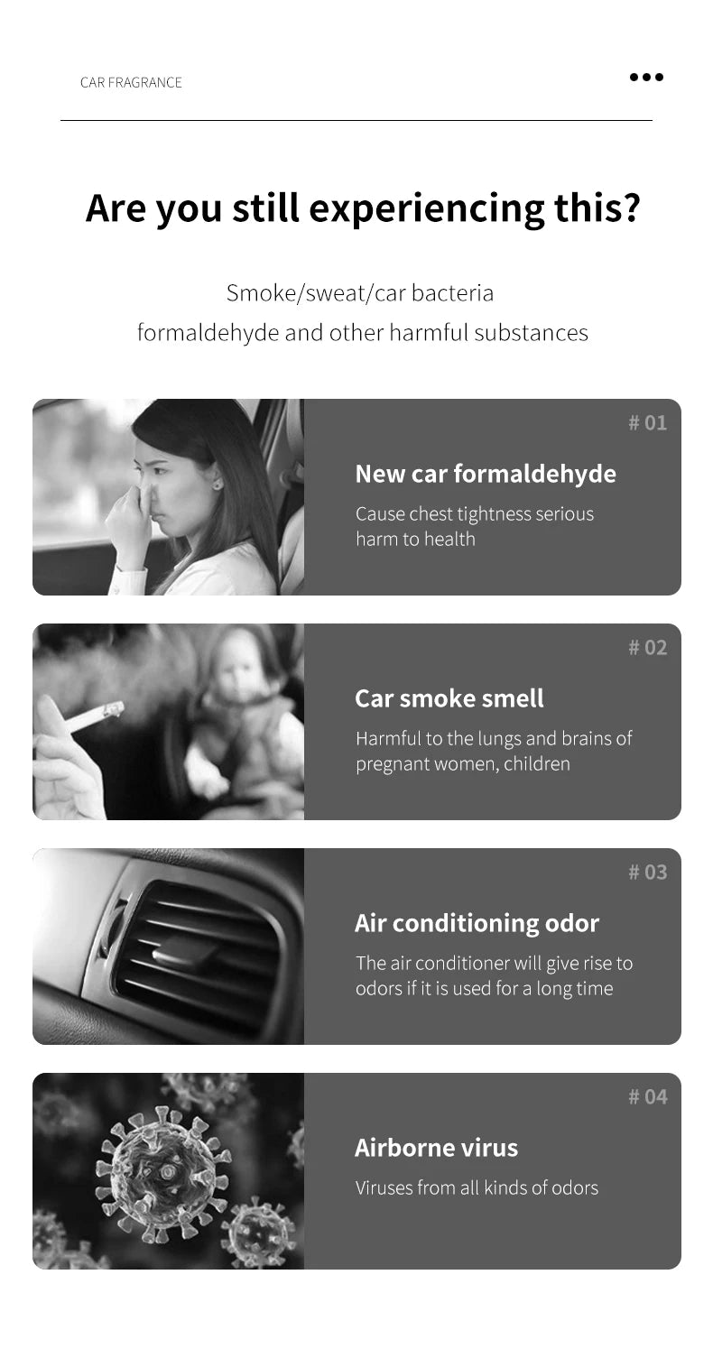 ong-Lasting Car Air Freshener – Fragrance for Automotive Interior