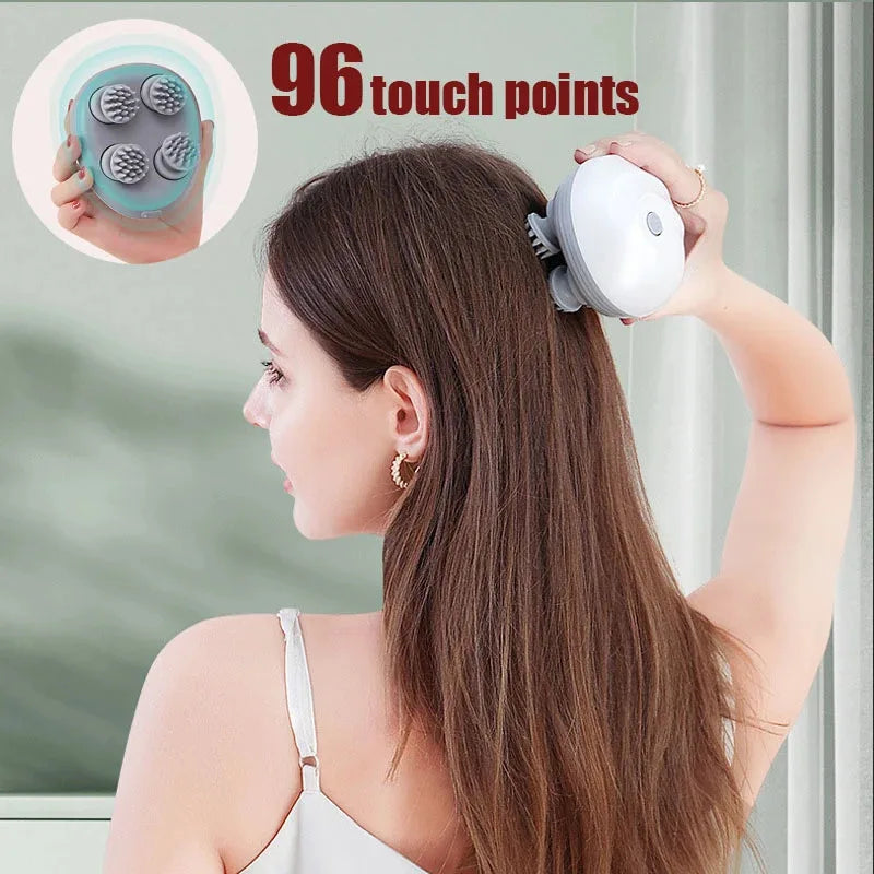 Rechargeable Scalp & Body Massager – Deep Tissue Relief