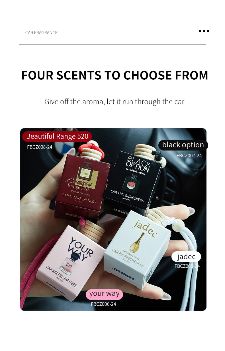 ong-Lasting Car Air Freshener – Fragrance for Automotive Interior