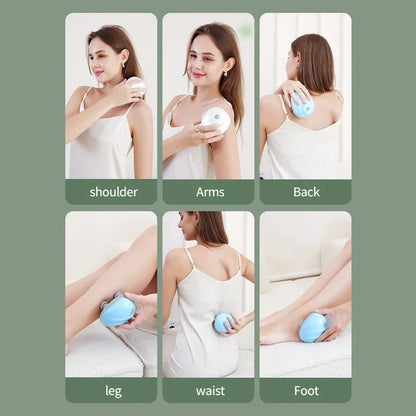 Rechargeable Scalp & Body Massager – Deep Tissue Relief