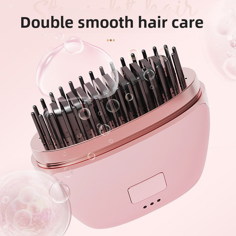 Portable Ceramic Hair Straightener Comb – Fast Styling Anywhere