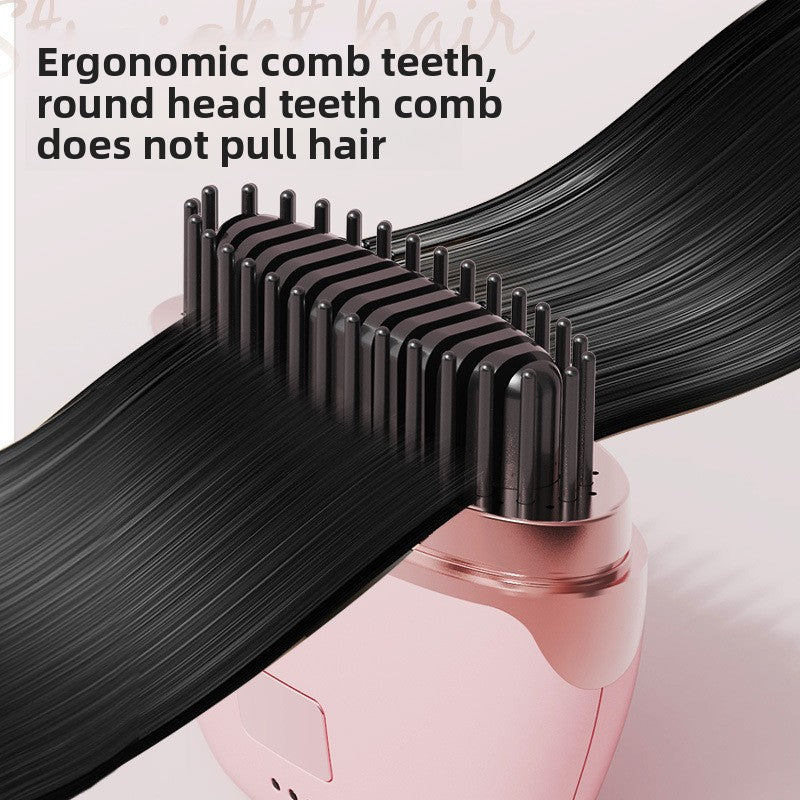 Portable Ceramic Hair Straightener Comb – Fast Styling Anywhere