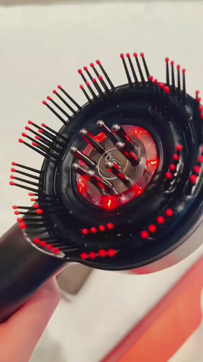 Electric Scalp Massage Comb – Red Light Therapy, Anti-Slip, Multi-Functional Hair Care Tool